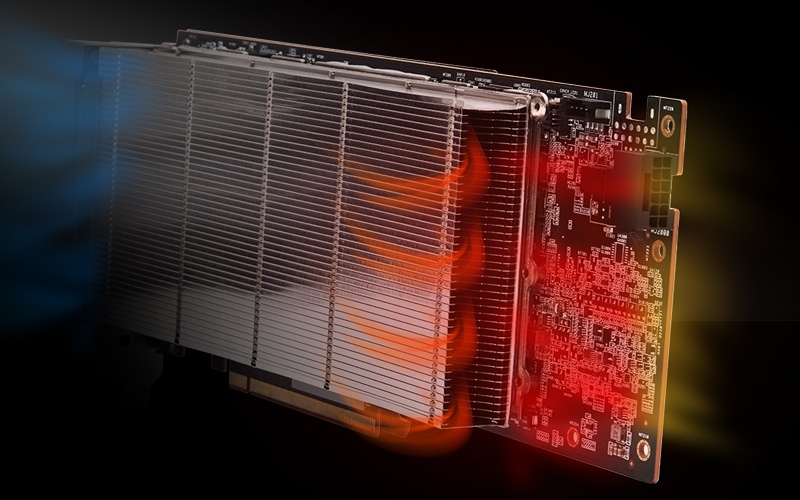 VGA Efficiency Cooling Fins